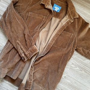 LLbean Corduroy Shacket / button down